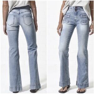 NWT One Teaspoon Blue Fox Scarletts Jeans